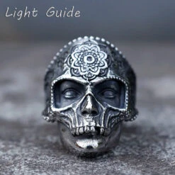 Vampire Skull Ring(Vampire Skull Ring 316l Stainless Steel Durable)
