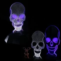 3D Skeleton Lamp(3d Skeleton Lamp) -Crewskull 3d skeleton lamp 323