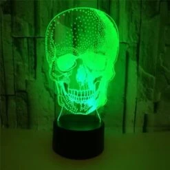 3D Skull Night Light(3d Skull Night Light) -Crewskull 3d skull night light 395