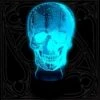 3D Skull Night Light(3d Skull Night Light) -Crewskull 3d skull night light 400
