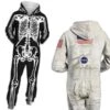 Adult Skeleton And Astronaut Costume(Adult Skeleton Astronaut Costume)
