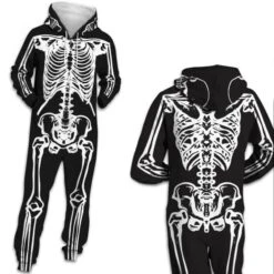 Adult Skeleton And Astronaut Costume(Adult Skeleton Astronaut Costume) -Crewskull adult skeleton costume 874