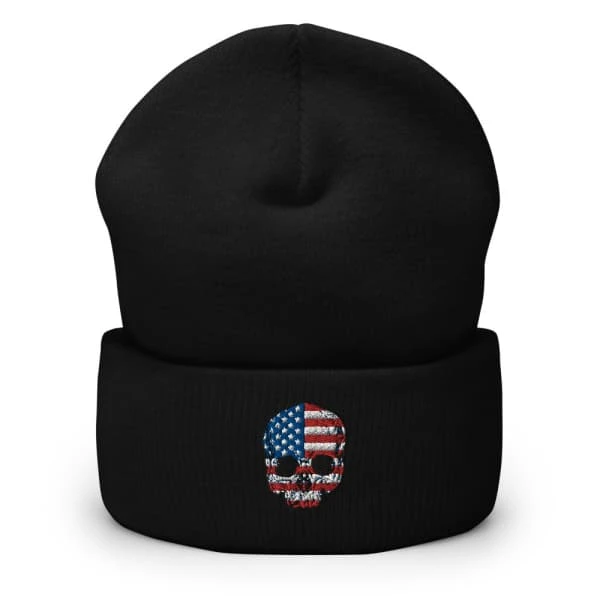 American Skull Beanie(American Skull Beanie) 5 American Skull Beanie(American Skull Beanie) - Image 3