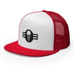 Army Skull Trucker Cap(Army Skull Trucker Cap) -Crewskull army skull trucker cap 560