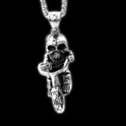 Baby Biker Necklace(Baby Biker Necklace) -Crewskull baby biker necklace 468