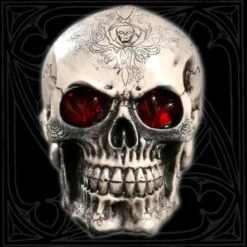 Badass Skull Statue(Badass Skull Statue High Quality Resin Eco Friendly Led)