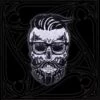 Barber Skull Patch(Barber Skull Patch) 1 Barber Skull Patch(Barber Skull Patch) -Crewskull barber skull patch 417