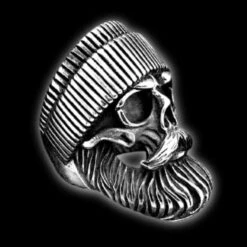 Beanie Beard Skull Ring(Beanie Beard Skull Ring) -Crewskull beanie beard skull ring 137