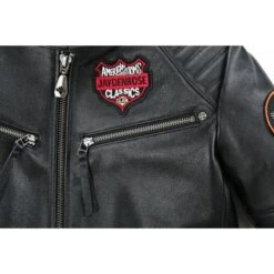 Biker Spirit (Indian Skull Leather Jacket)(Biker Spirit Indian Skull Leather Jacket) -Crewskull biker spirit indian skull leather jacket 164