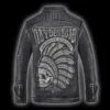 Biker Spirit (Indian Skull Leather Jacket)(Biker Spirit Indian Skull Leather Jacket)