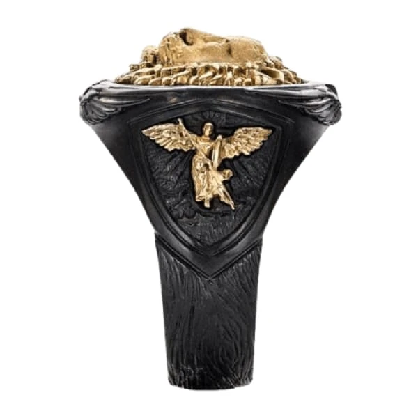 Black And Gold Lion Ring(Black And Gold Lion Ring) 5 Black And Gold Lion Ring(Black And Gold Lion Ring) - Image 3