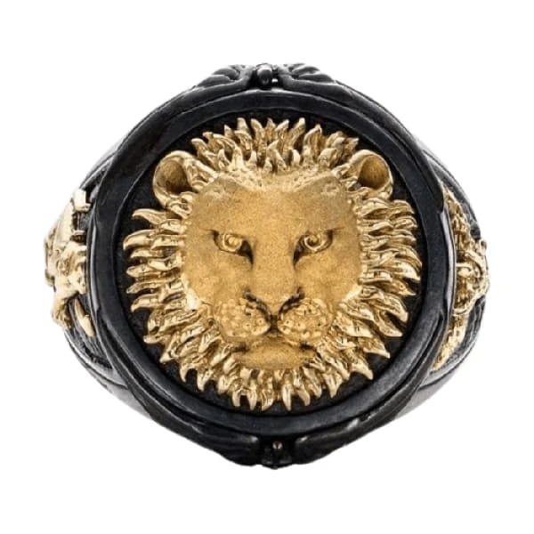 Black And Gold Lion Ring(Black And Gold Lion Ring) 3 Black And Gold Lion Ring(Black And Gold Lion Ring)