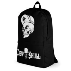Black Skull Backpack(Black Skull Backpack) -Crewskull black skull backpack 733