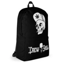 Black Skull Backpack(Black Skull Backpack) -Crewskull black skull backpack 750