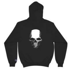 Black Skull Hoodie(Black Skull Hoodie) -Crewskull black skull hoodie 137