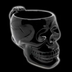 Black Skull Mug(Black Skull Mug) -Crewskull black skull mug