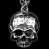 Black Skull Necklace(Black Skull Necklace) -Crewskull black skull necklace