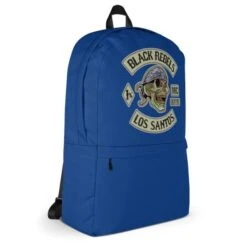 Blue Skull Backpack(Blue Skull Backpack) -Crewskull blue skull backpack 732