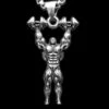 Bodybuilder Necklace(Bodybuilder Necklace) 2 Bodybuilder Necklace(Bodybuilder Necklace) -Crewskull bodybuilder necklace