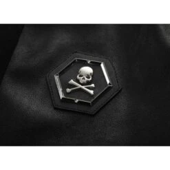 Bomber Skull Leather Jacket(Bomber Skull Leather Jacket) -Crewskull bomber skull leather jacket 429
