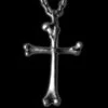 Bones Cross Necklace(Bones Cross Necklace) -Crewskull bones cross necklace