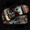 Brown Skull Belt(Brown Skull Belt) -Crewskull brown skull belt