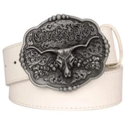 Bull Skull Belt Buckle(Bull Skull Belt Buckle) -Crewskull bull skull belt buckle 397