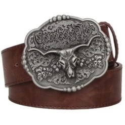 Bull Skull Belt Buckle(Bull Skull Belt Buckle) -Crewskull bull skull belt buckle 731