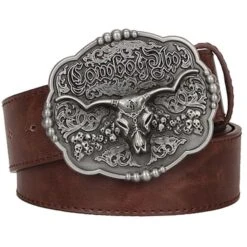 Bull Skull Belt Buckle(Bull Skull Belt Buckle) -Crewskull bull skull belt buckle 785
