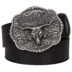 Bull Skull Belt Buckle(Bull Skull Belt Buckle) -Crewskull bull skull belt buckle 874