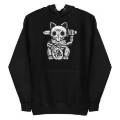 Cat Skull Hoodie(Cat Skull Hoodie) -Crewskull cat skull hoodie 164