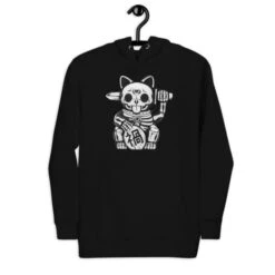 Cat Skull Hoodie(Cat Skull Hoodie) -Crewskull cat skull hoodie 422