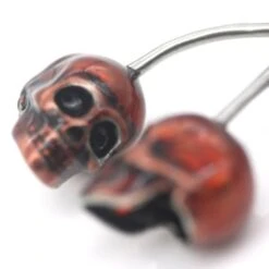 Cherry Skull Necklace(Cherry Skull Necklace) -Crewskull cherry skull necklace 992