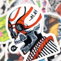 Cool Skull Stickers(Cool Skull Stickers) -Crewskull cool skull stickers 668