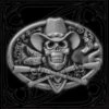 Cowboy Skull Belt Buckle(Cowboy Skull Belt Buckle)