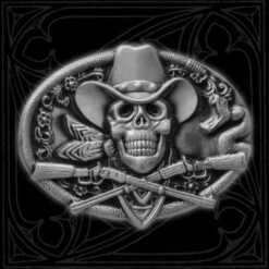 Cowboy Skull Belt Buckle(Cowboy Skull Belt Buckle)
