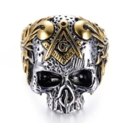 Big Skull Ring(Big Skull Ring) -Crewskull death icon big skull ring 932