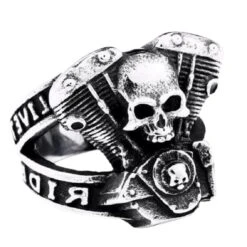 Death Motor Biker Ring(Death Motor)