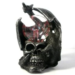 Dragon & Skull Lamp(Dragon Skull Lamp) -Crewskull dragon skull lamp 740