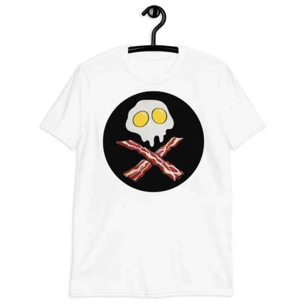 Eggs And Bacon Skull And Crossbones T Shirt(Eggs And Bacon Skull Crossbones T Shirt) 3 Eggs And Bacon Skull And Crossbones T Shirt(Eggs And Bacon Skull Crossbones T Shirt)