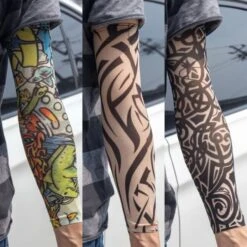 Fake Skull Tattoo Sleeves(Fake Skull Tattoo Sleeves) -Crewskull fake skull tattoo sleeves 469