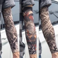 Fake Skull Tattoo Sleeves(Fake Skull Tattoo Sleeves) -Crewskull fake skull tattoo sleeves 491