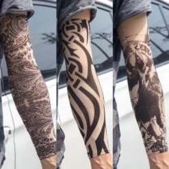 Fake Skull Tattoo Sleeves(Fake Skull Tattoo Sleeves) -Crewskull fake skull tattoo sleeves 505