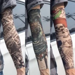 Fake Skull Tattoo Sleeves(Fake Skull Tattoo Sleeves) -Crewskull fake skull tattoo sleeves 584