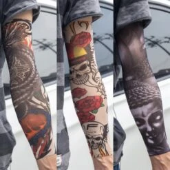 Fake Skull Tattoo Sleeves(Fake Skull Tattoo Sleeves) -Crewskull fake skull tattoo sleeves 928