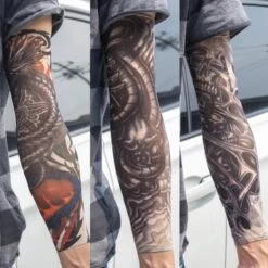 Fake Skull Tattoo Sleeves(Fake Skull Tattoo Sleeves) -Crewskull fake skull tattoo sleeves 934
