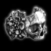 Flower Skull Ring(Flower Skull Ring)