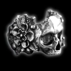 Flower Skull Ring(Flower Skull Ring)