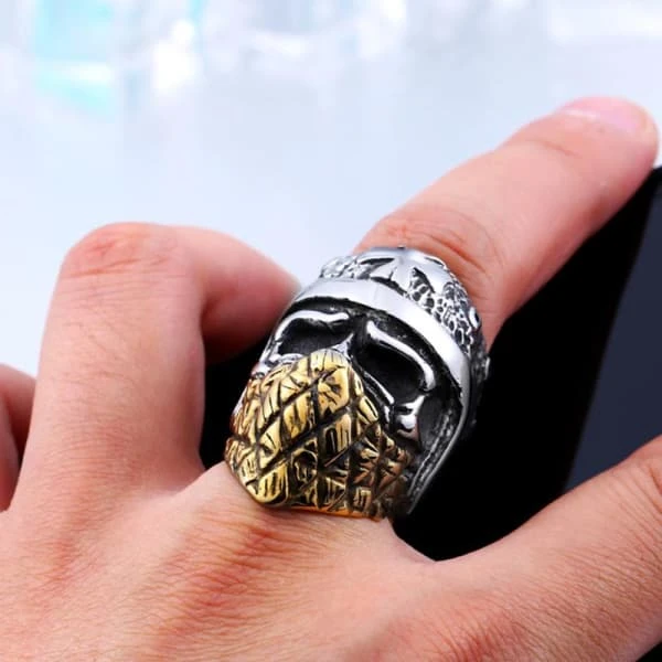 Freedom Biker Skull Ring(Freedom) 4 Freedom Biker Skull Ring(Freedom) - Image 2