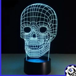 Geometric Skull Lamp(Geometric Skull Lamp) -Crewskull geometric skull lamp 645